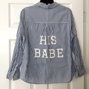 COPY for @emjackert - His babe vintage button down